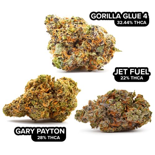 THCA Flower Bundle - 3 Strains